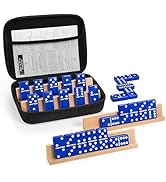Amazon.com: Rummy Cube 6 Player Edition with 6 Wooden Racks/Trays
